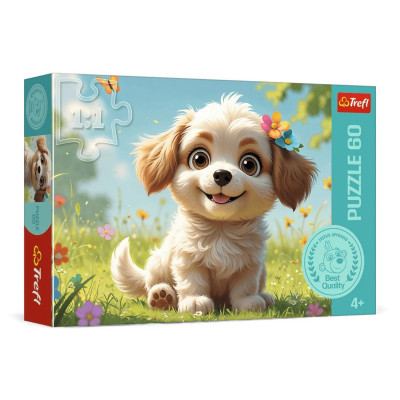 17408 TREFL PUZZLE SZCZENIACZKIEM BYĆ! 60 EL