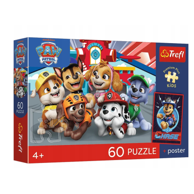 17432 TREFL PUZZLE PSI PATROL PSIE POPOŁUDNIE 60 EL