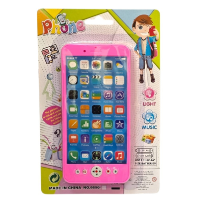 218917 TELEFON SMARTFON NA BATERIE Z DŹWIĘKAMI 2 KOLORY