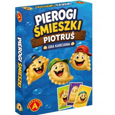 032949 KARTY DO GRY PIOTRUŚ ŚMIESZKI PIEROGI ALEXANDER