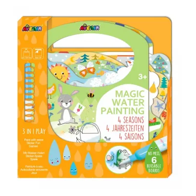 317744 MAGICZNE WODNE KOLOROWANIE - 4 PORY ROKU