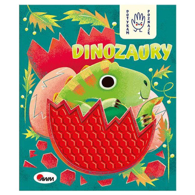 811286 KSIĄŻECZKA DINOZAURY - DOTYKAM, POZNAJE