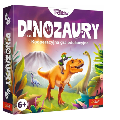 02912 TREFL GRA PLANSZOWA KOOPERACYJNA DINOZAURY