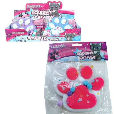 578285 GNIOTEK SQUISHI MEGA ŁAPKA KOTKA KOTEK 14CM