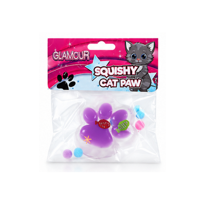 549322 GNIOTEK SUISHY KOCIA ŁAPKA KOTEK RÓŻNE KOLORY 6CM