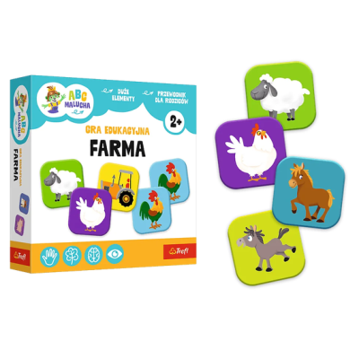 029093 TREFL GRA EDUKACYJNA FARMA ABC MALUCHA