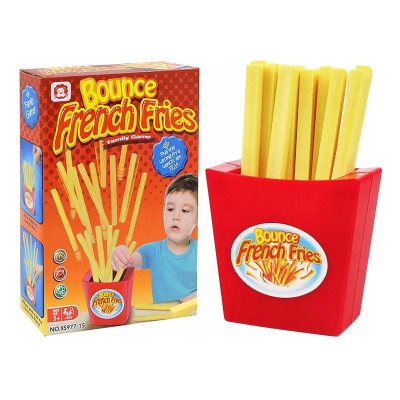 475273 ZRĘCZNOŚCIOWA GRA RODZINNA WYSKAKUJĄCE FRYTKI LATAJĄCE FRENCH FRIES