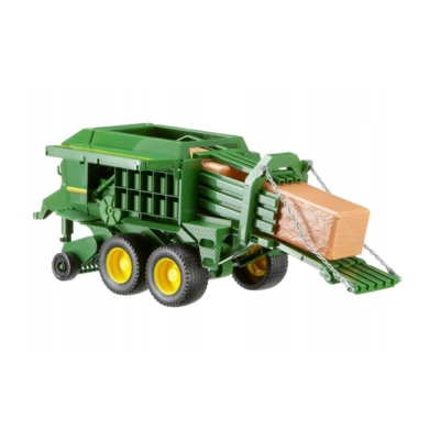 02017 BRUDER POJAZD PRASA KOSTKUJĄCA DO SŁOMY JOHN DEERE