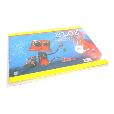 73066 BLOK TECHNICZNY BIAŁY A3 KRÓLOWA