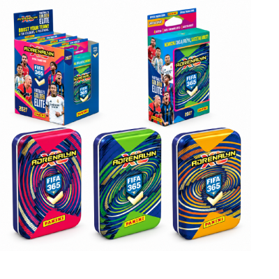 038859 PANINI FIFA 365 2027 AXL MINIPUSZKA ADRENALYN