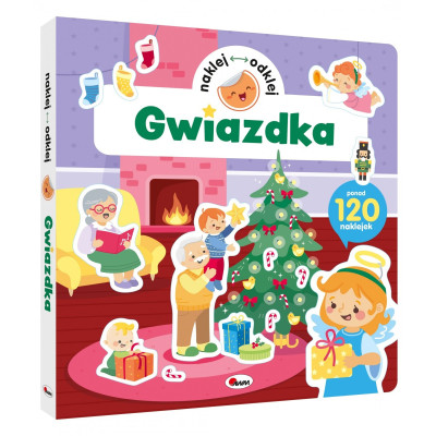 817721 NAKLEJ ODKLEJ GWIAZDKA