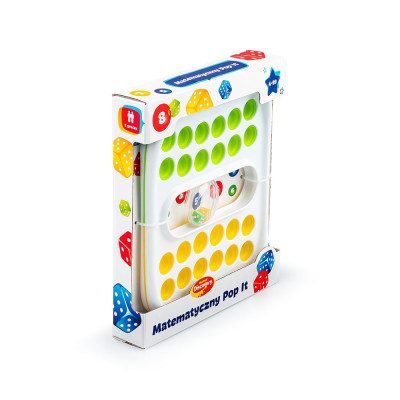 30880 MATEMATYCZNY POP IT ŻÓŁTO-ZIELONY DUMEL
