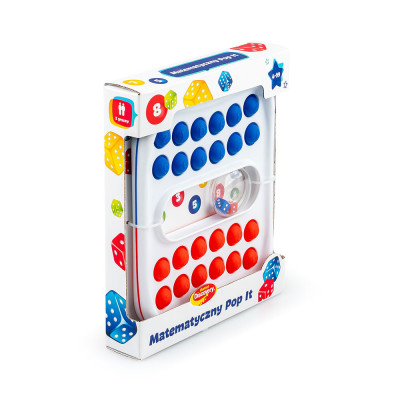 30881 MATEMATYCZNY POP IT CZERWONO-NIEBIESKI DUMEL