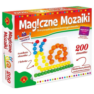 006582 MAGICZNE MOZAIKI 200 ELEMENTÓW ALEKSANDER