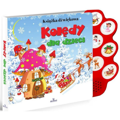 387591 KOLĘDY DLA DZIECI KSIĄŻKA DŹWIĘKOWA BOŻE NARODZENIE