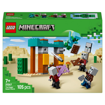 21267 LEGO MINECRAFT PUSTYNNY PATROL ZŁOSADNIKÓW