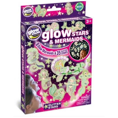 734066 NAKLEJKI ŚWIECĄCE W CIEMNOŚCI GWIAZDY I SYRENY GLOW