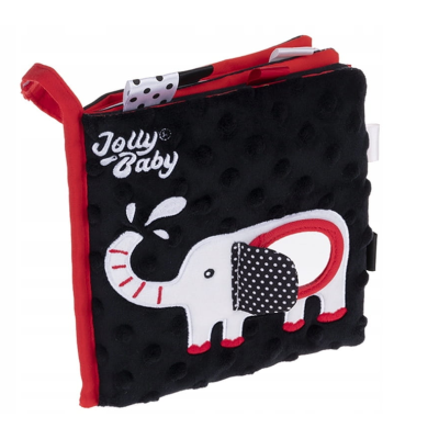 80567 KSIĄŻECZKA SENSORYCZNA DŻUNGLA ZWIERZĄTKA JOLLY BABY