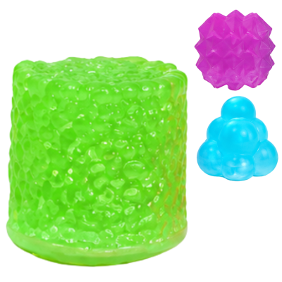 607459 CUKROWY GNIOTEK SQUISHY ANTYSTRESOWY RÓŻNE KOLORY