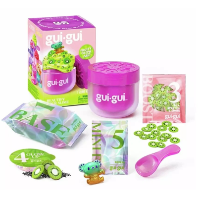 07573 GUI GUI SLIME ZESTAW DO ROBIENIA GLUTÓW MASA CLEAR KIWI