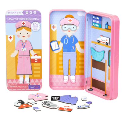 000873 PODRÓŻNE PUZZLE MAGNETYCZNE LEKARZ PUSZKA 30EL
