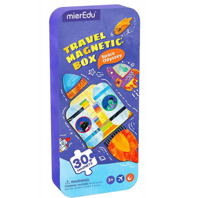 007827 PODRÓŻNE PUZZLE MAGNETYCZNE ODYSEJA KOSMICZNA KOSMOS PUSZKA 30EL