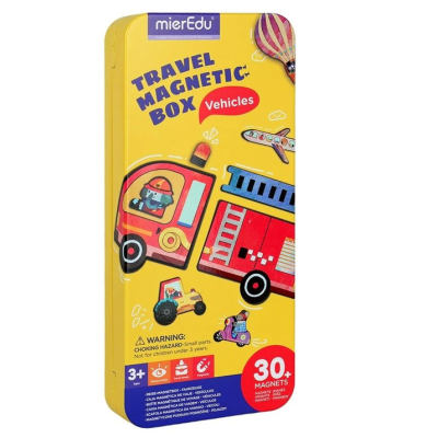 007810 PODRÓŻNE PUZZLE MAGNETYCZNE POJAZDY PUSZKA 30EL