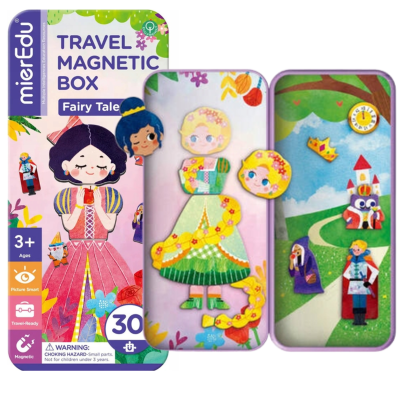 001726 PODRÓŻNE PUZZLE MAGNETYCZNE BAJKI PUSZKA 30EL