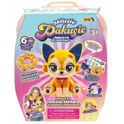 08420 MILUSIE PAKUSIE W PODRÓŻY SOLCIA SAFARI EPEE