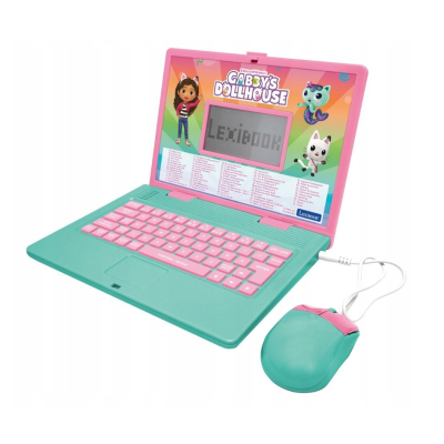 117980 EDUKACYJNY LAPTOP LEXIBOOK KOCI DOMEK GABI