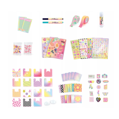 608451 PAPIEROWE KREACJE SCRAPBOOKING ZESTAW KREATYWNY DIY NAKLEJKI DEKORACJE EPEE