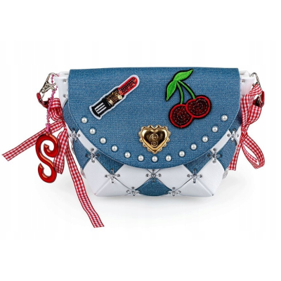 30651 TOREBKA JEANS TOREBECZKA DUMEL FABRYKA RADOŚCI 162 ELEMENTÓW