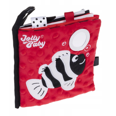 80546 KSIĄŻECZKA SENSORYCZNA OCEAN ZWIERZĄTKA JOLLY BABY
