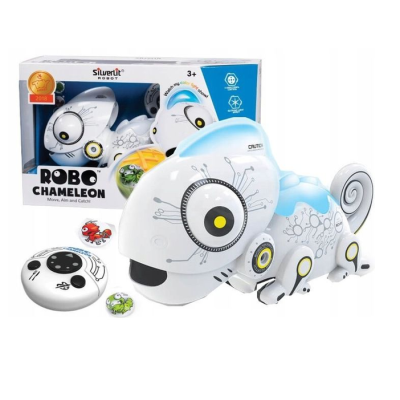 88538 INTERAKTYWNY ROBOT ROBO CHAMELEON KAMELEON NA PILOTA SILVERLIT