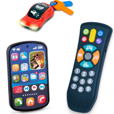 45817 ZESTAW MAŁEGO GADŻECIARZA PILOT SMARTFON KLUCZYKI