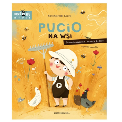 42993 KSIĄŻECZKA PUCIO NA WSI ĆWICZENIA ROZUMIENIA I MÓWIENIA DLA DZIECI