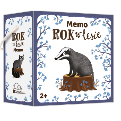 902075 GRA ROK W LESIE MEMO MEMORY ZWIERZĘTA LEŚNE