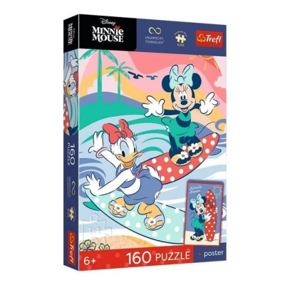 15439 TREFL PUZZLE PIĘKNA MYSZKA MINNIE 160 EL