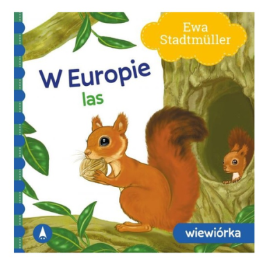077483 KSIĄŻECZKA W EUROPIE LAS WIEWIÓRKA
