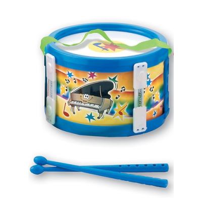 000711 INSTRUMENT MUZYCZNY MAŁY BĘBENEK RÓŻNE KOLORY