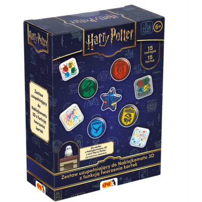 608499 NAKLEJKOMAT 3D HARRY POTTER ZESTAW DO TWORZENIA NAKLEJEK EPEE