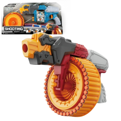 491295 PISTOLET KARABIN NA STRZAŁKI PIANKOWE 2 KOLORY