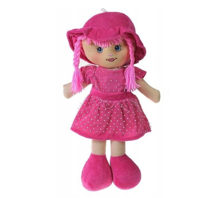 585201 LALKA SZMACIANKA Z DŹWIĘKIEM 2 KOLORY 55CM