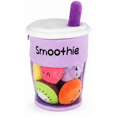 550762 MASKOTKA PLUSZOWY KOKTAJL OWOCOWY SMOOTHIE RÓŻNE KOLORY 33CM