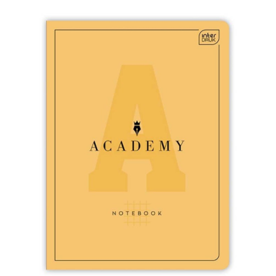 366016 ZESZYT A4 W KRATKĘ 60 KARTEK ACADEMY RÓŻNE WZORY MIX
