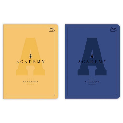 366016 ZESZYT A4 W KRATKĘ 60 KARTEK ACADEMY RÓŻNE WZORY MIX