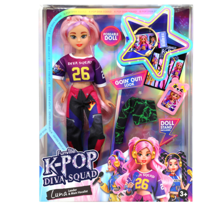 020273 LALKA K-POP DIVA SQUAD LUNA KPOP 30CM