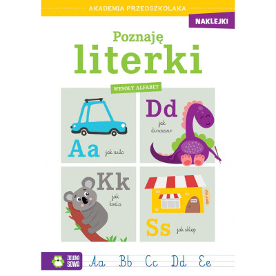 887395 AKADEMIA PRZEDSZKOLAKA. POZNAJĘ LITERKI. WESOŁY ALFABET