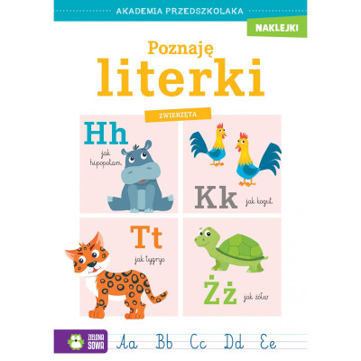 887388 AKADEMIA PRZEDSZKOLAKA. POZNAJĘ LITERKI. ZWIERZĘTA