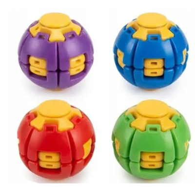 901209  DECOMPRESSION BALL FIDGET SPINNER PIŁKA OBRACAJĄCA RÓŻNE KOLORY